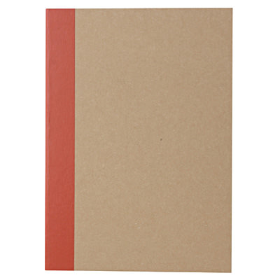 Cuaderno de papel reciclado Rojo A5